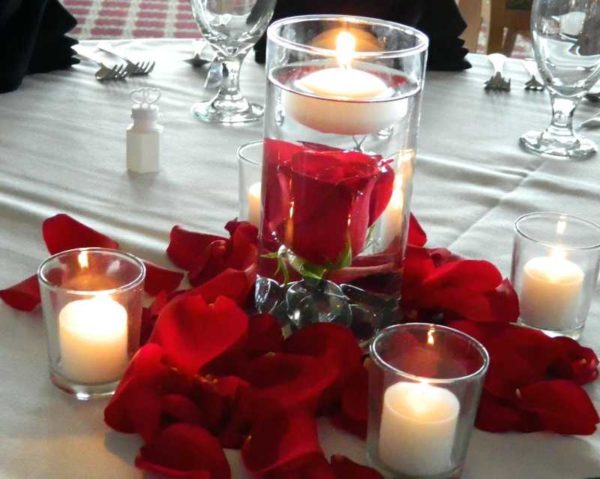 Romantic Candle Light Dinner At Blue Petals