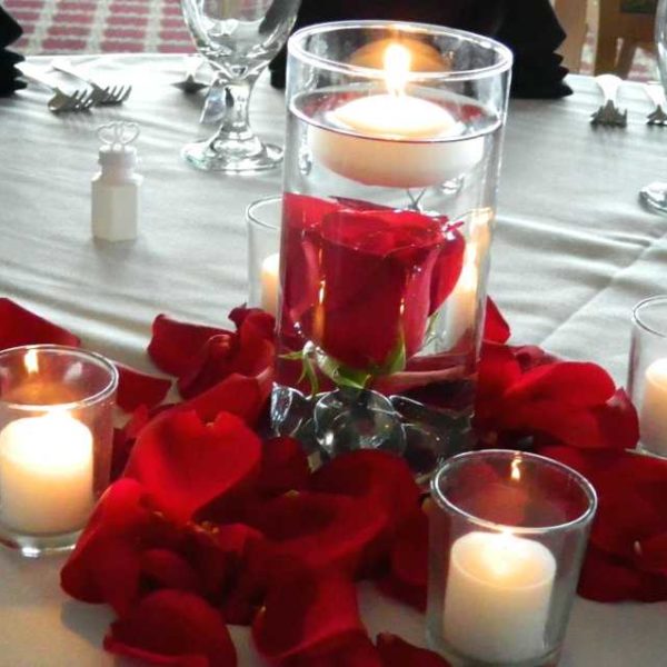 Romantic Candle Light Dinner At Blue Petals